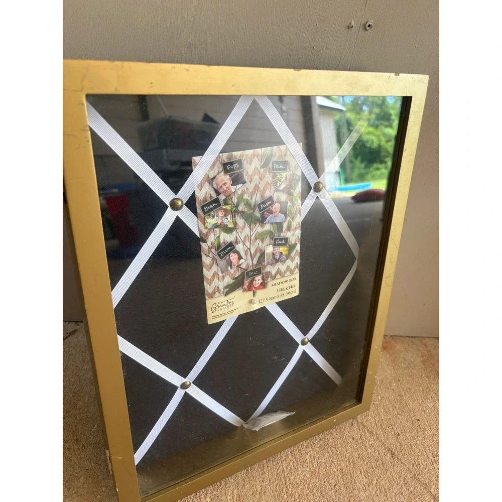 Green Tree Gallery Gold Shadow Box 11x14 Photo Display Memory Box Hobby Lobby